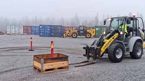 JTECH Maskinutbildning för körkort hjullastare